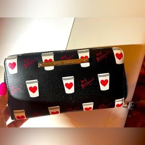 Betsey Johnson Zip Around Wallet